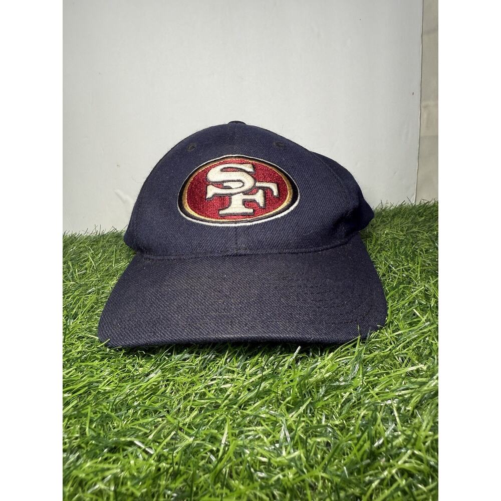 Vintage Puma San Francisco 49ers NFL Hat Cap Wool Blend Strapback OSFA 90s